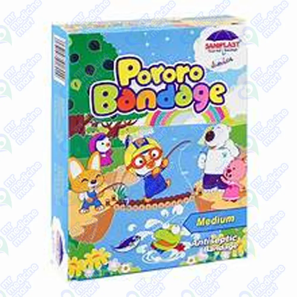 SaniPlast Junior Pororo Bandage 20'S(1x12)