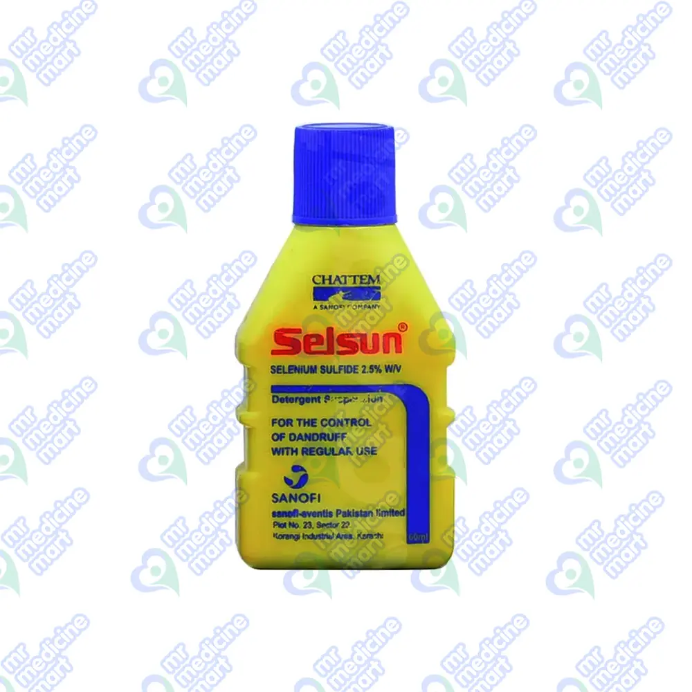 Selsun 2.5% Anti Dandruff Shampoo 60ml