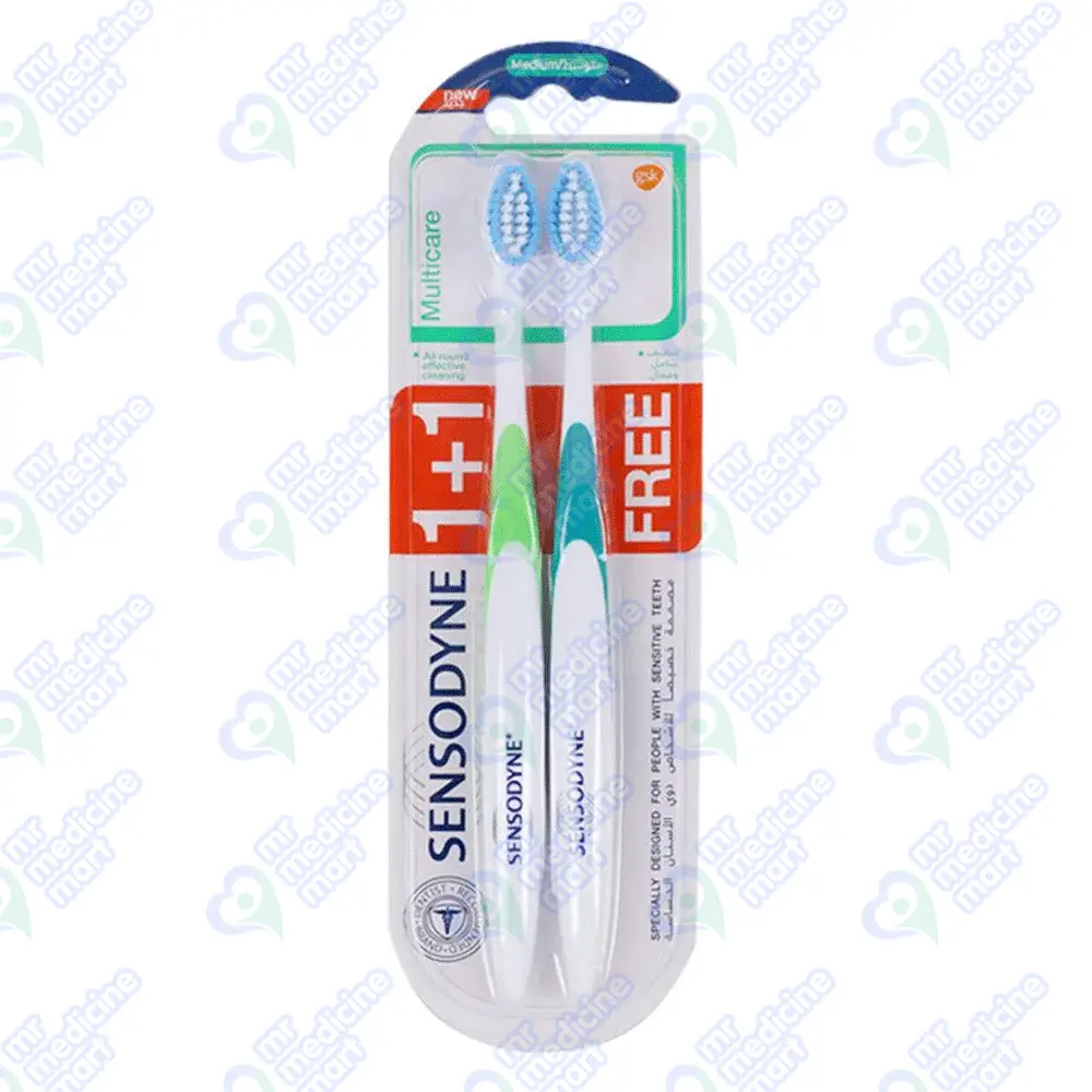 Sensodyne Medium Tooth Brush 2's