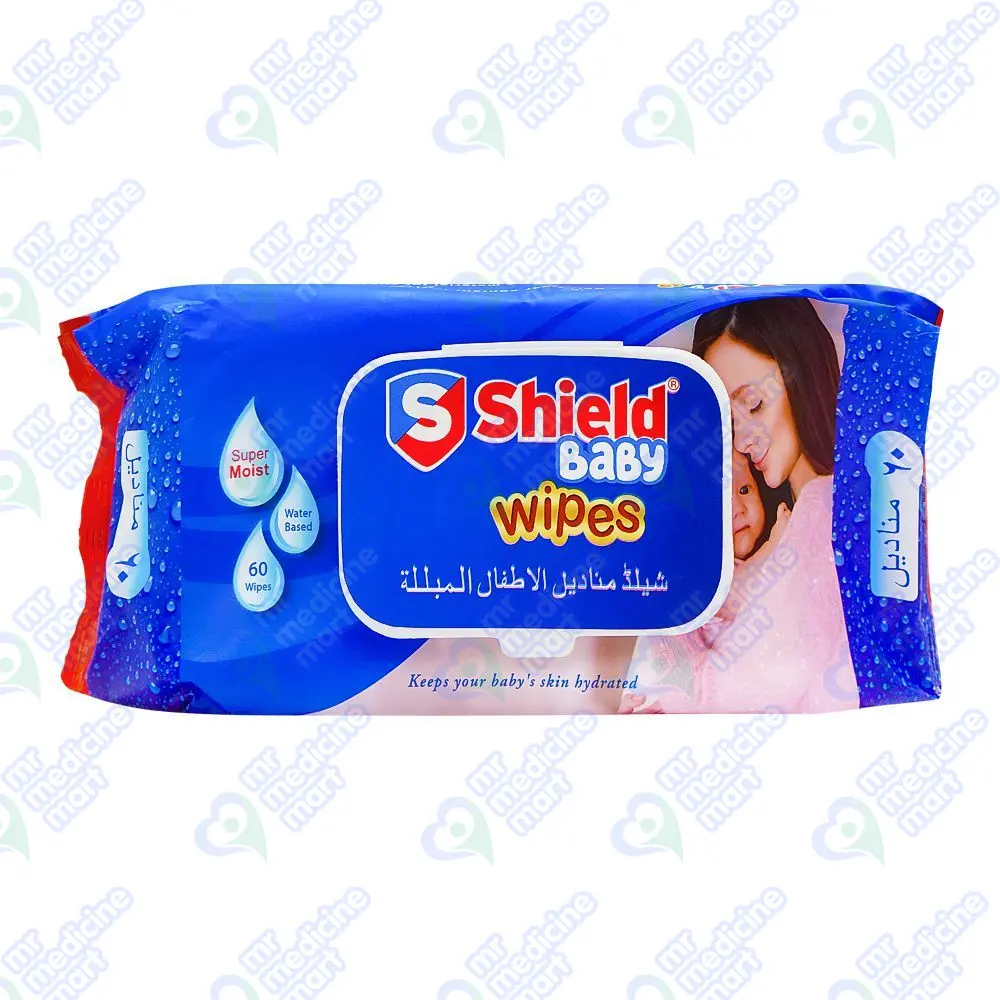Shield Wipes 60's
