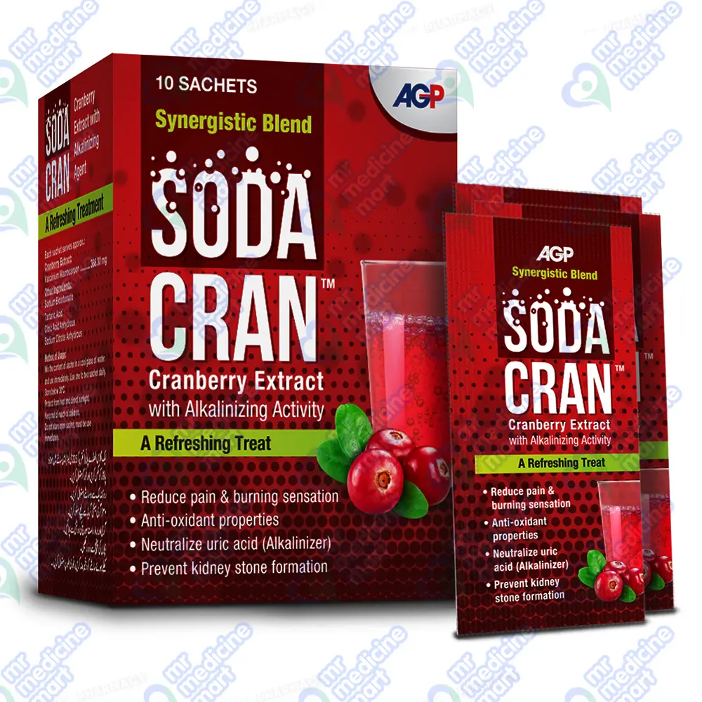 Soda Cran Sachets 10's
