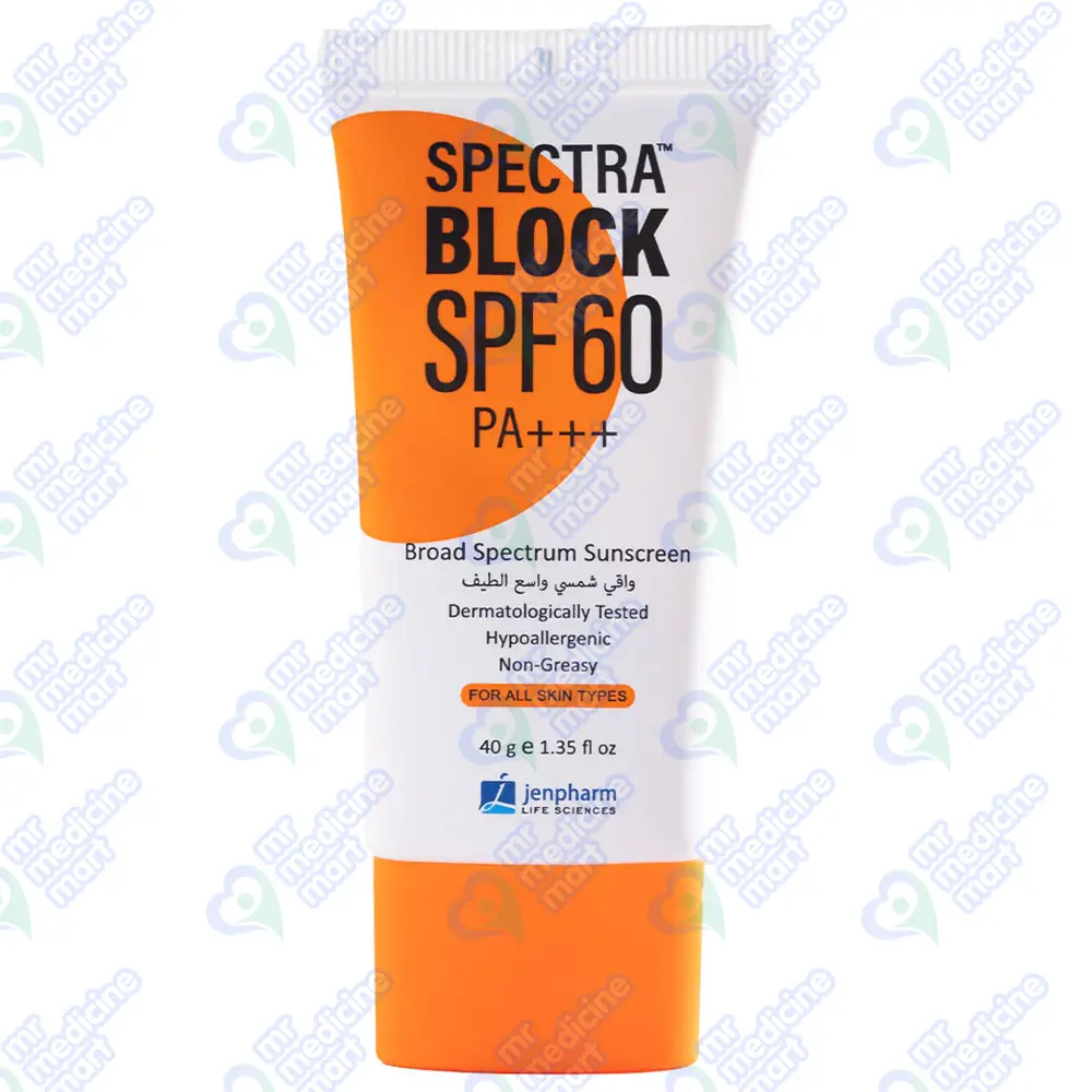 Spectra Sun Block Cream SPF60