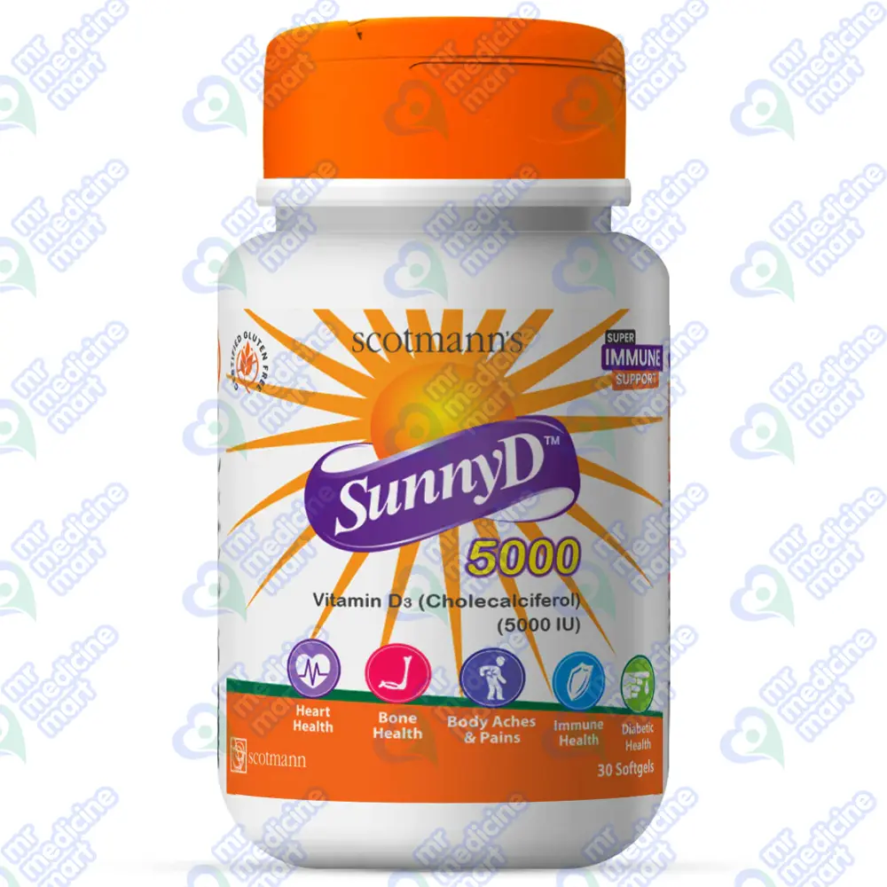 Sunny D 5000 IU Bottle