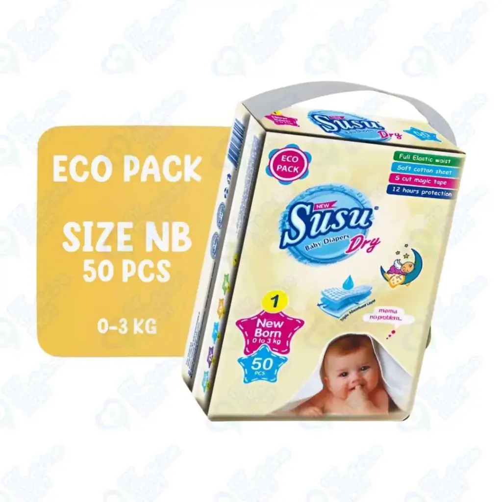 Susu 1 Newborn Diaper 50's