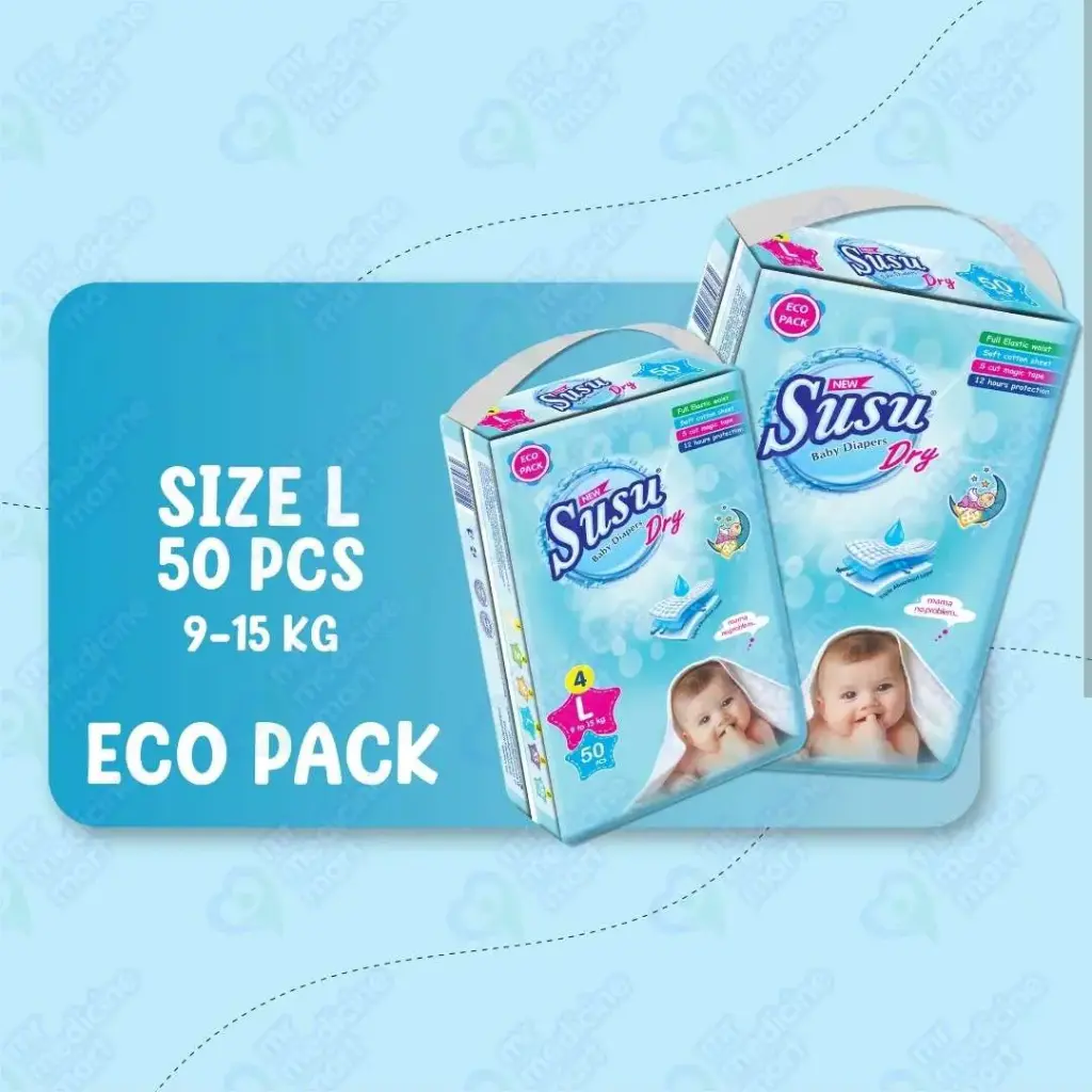 Susu 4 Large Diaper 50's