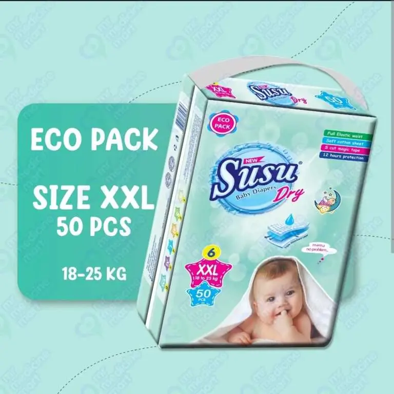 Susu 6 XXL Diaper 50's