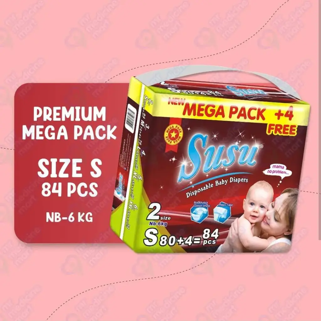 Susu 2 small Diaper 84's