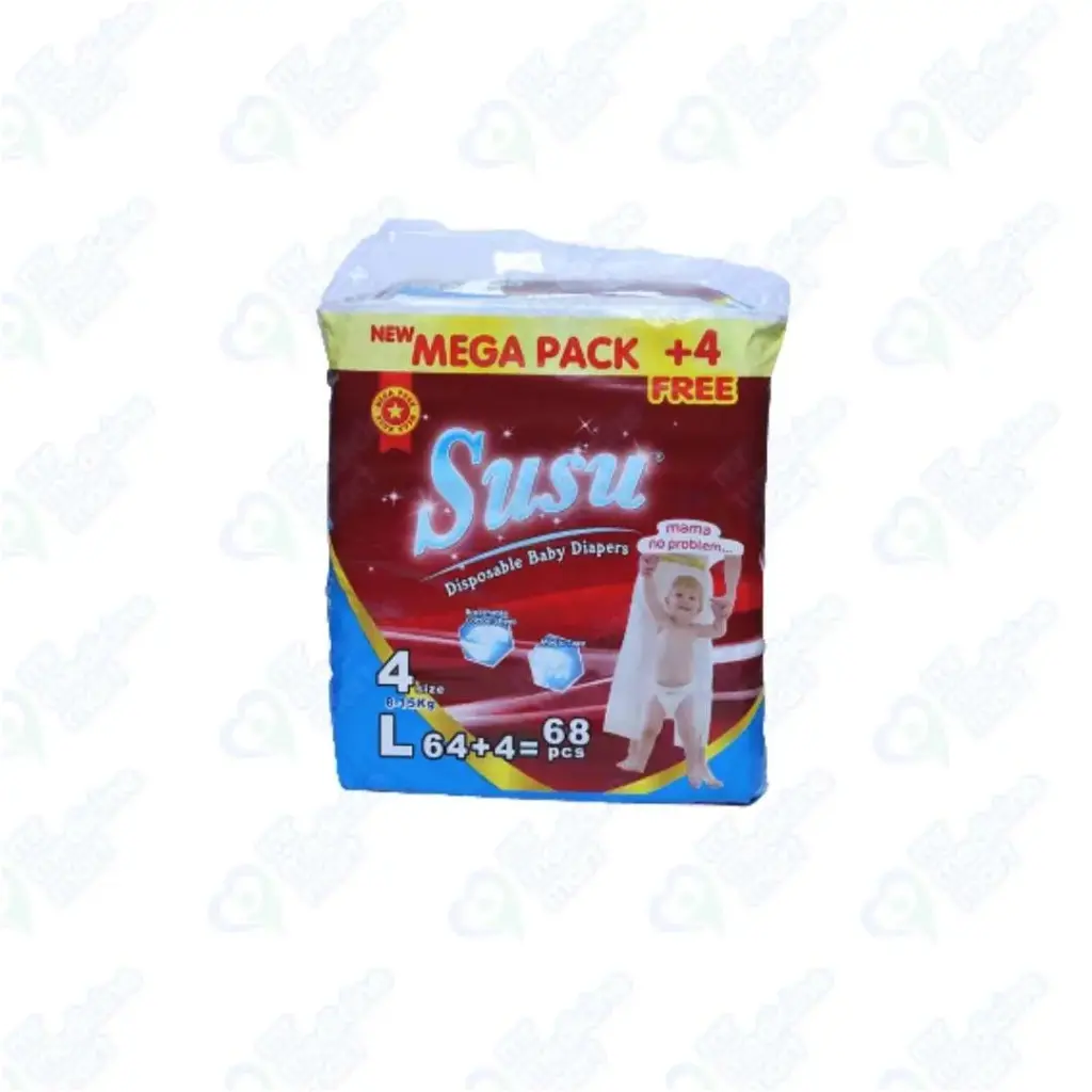 Susu 4 Large Diaper 68's