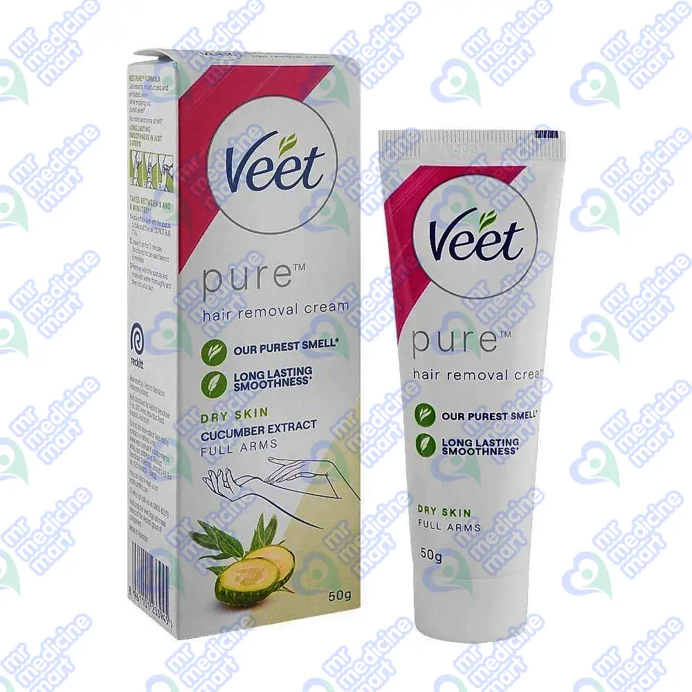 Veet Dry Skin Cucumber 50gm(Net)