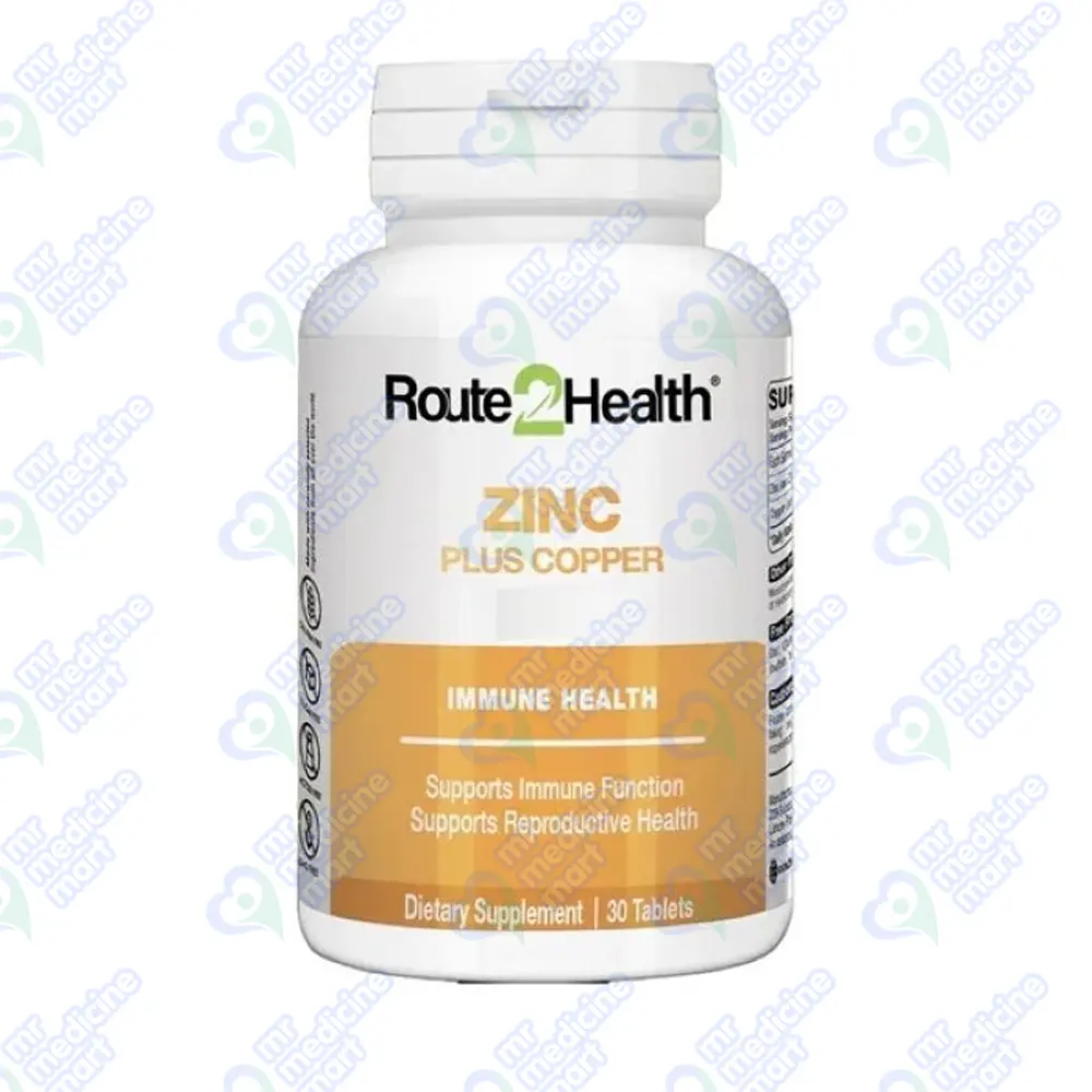 R2H Zinc Plus Copper Bottle Tab 30's