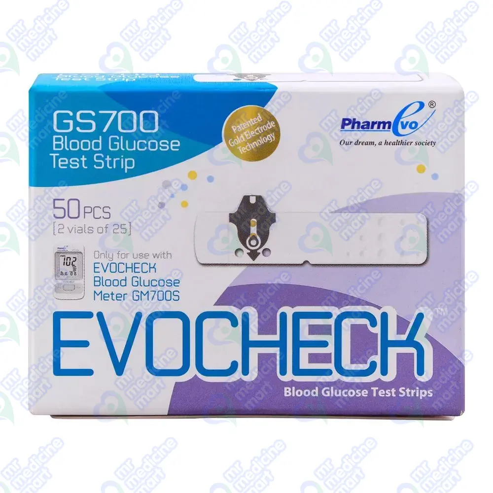 EVOChek Blood Glucose Strips 25's{GS700}