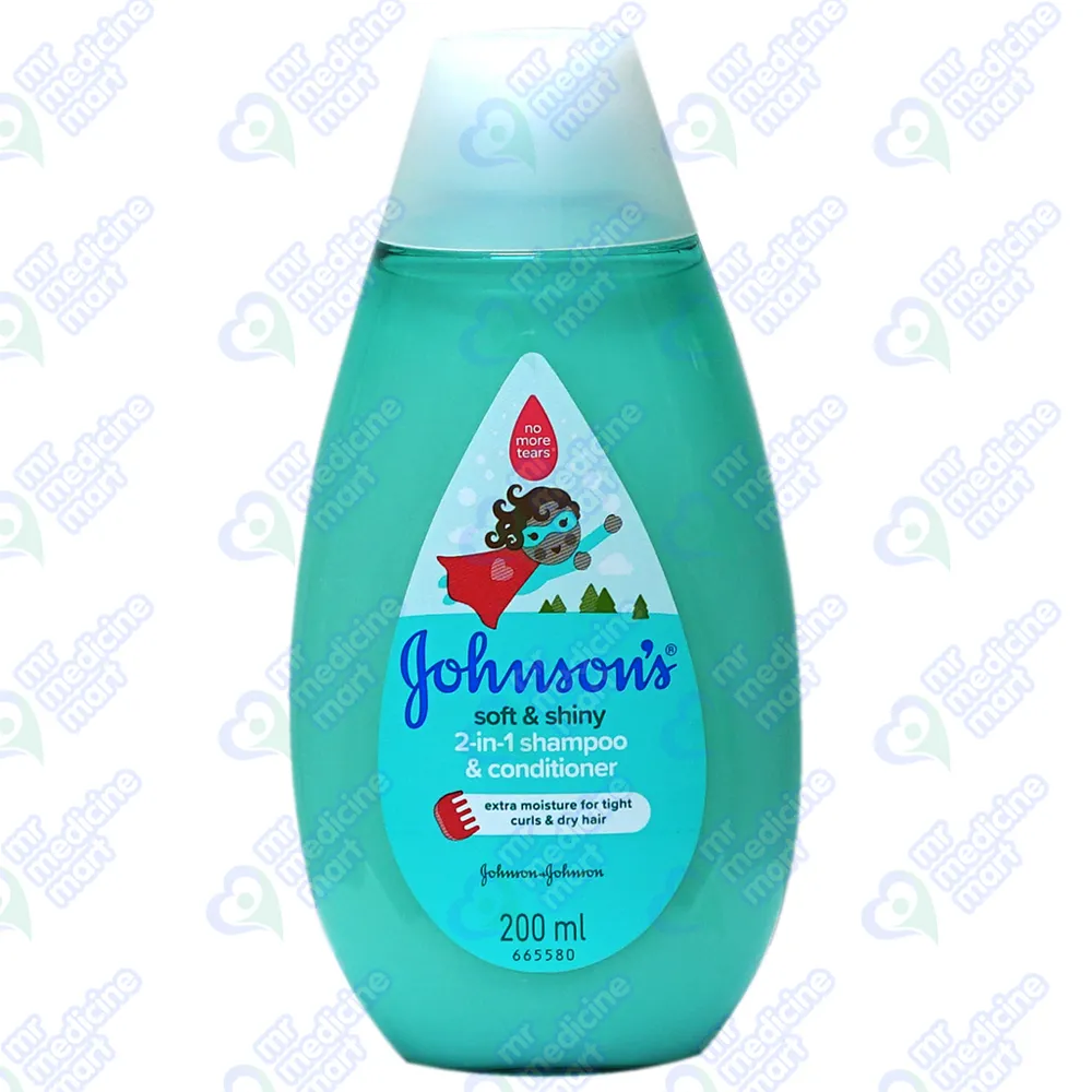 Johnsons 2in1 Shampo & Conditioner 200ml