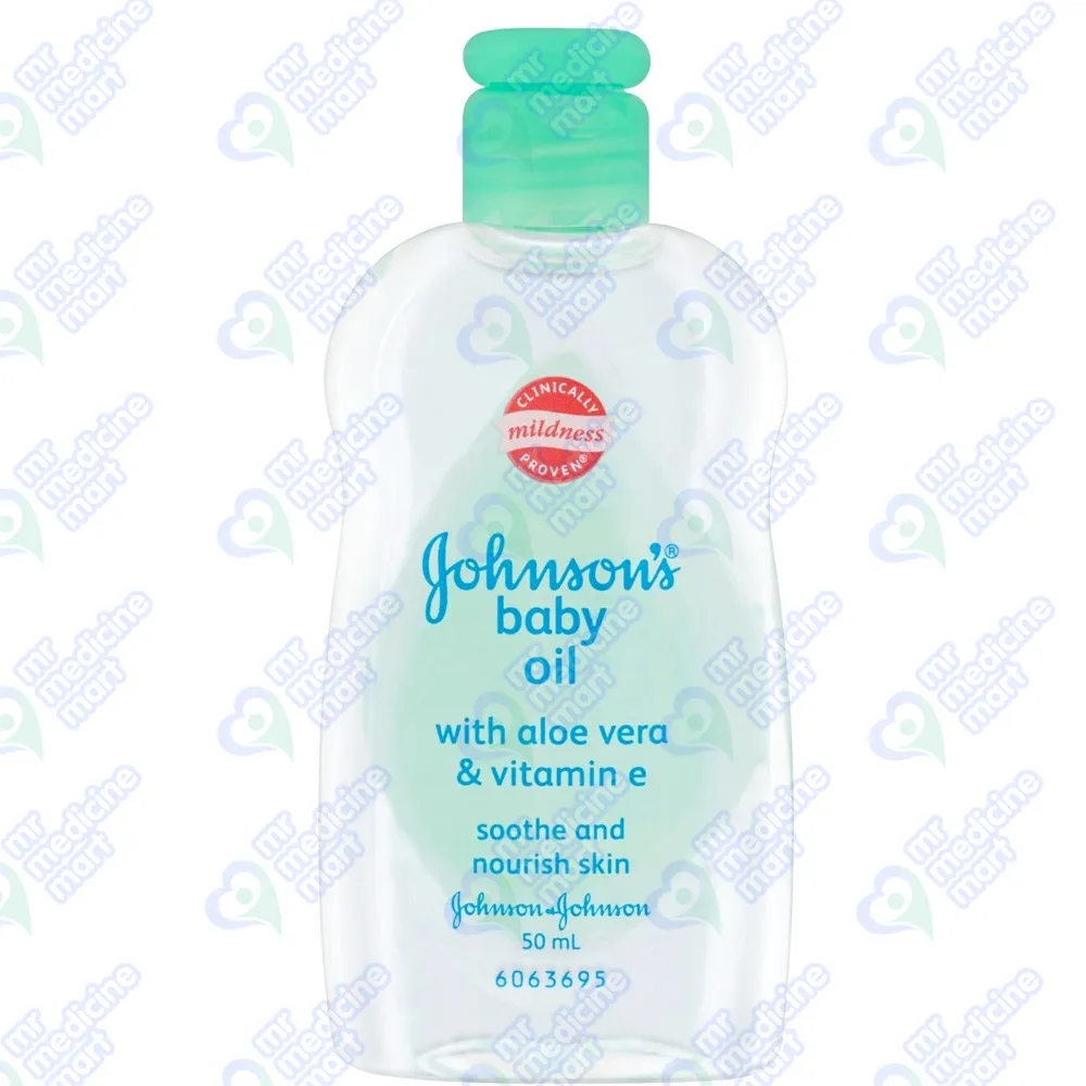 Johnson's Baby AleoVera & Vit E Oil 50ml