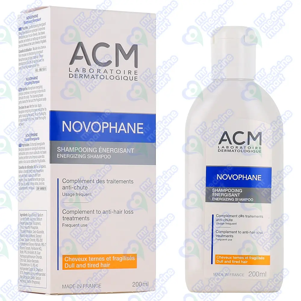 Acm Novophane Energizing Shampoo 200ml
