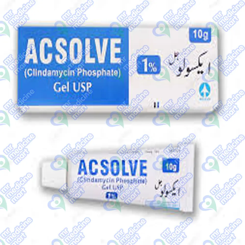 Acsolve 1% Gel 10g