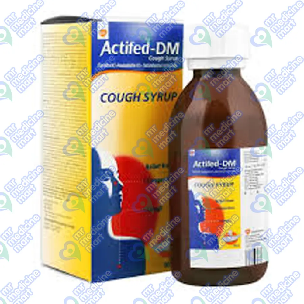 Actifed DM Cough Syrup 90 Ml