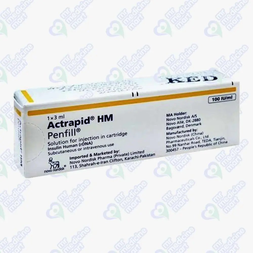 Actrapid HM Penfill 3ml