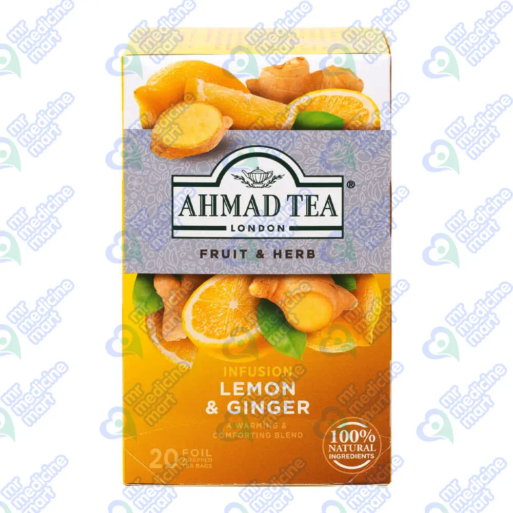 Ahmad Tea Lemon & Ginger Tea Bags