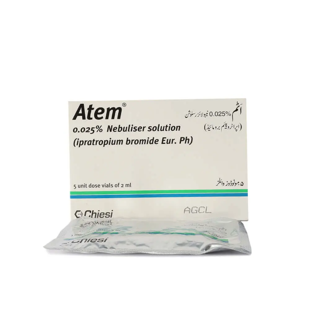 Atem Nebulizer Solution 1'S