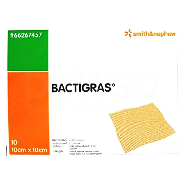 Bactigras Dressing 10cm X 10cm 1's(Net)