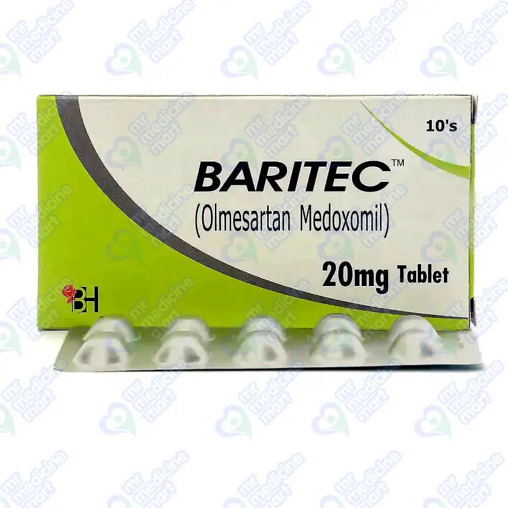 Baritec 20mg Tablet 10 'S