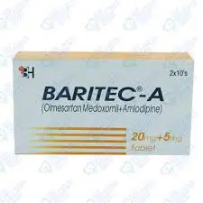 Baritec-A 20mg+5mg Tablet 10 'S