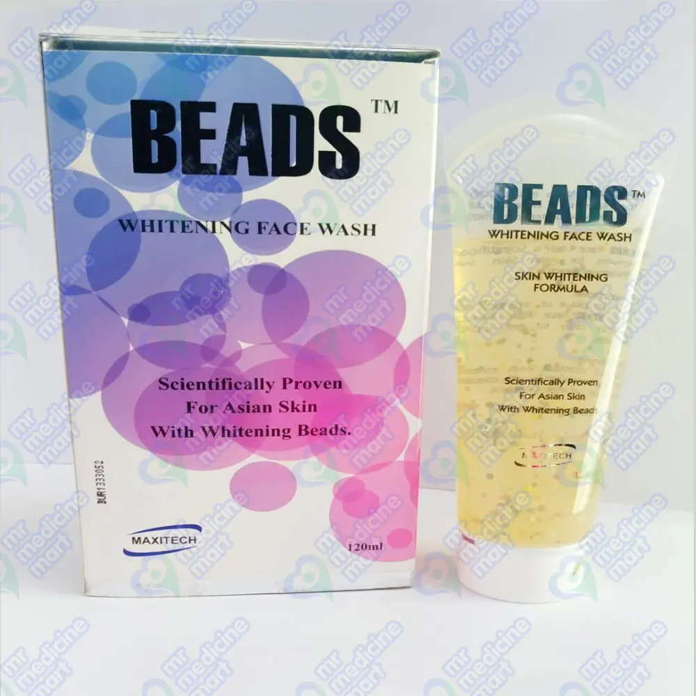 Beads Whitening Fash Wash 120ML