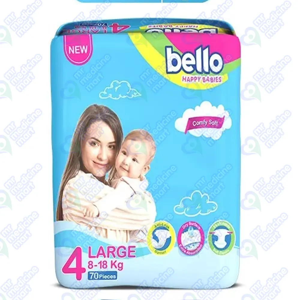 Bello Mega 4 Diaper Large 70's