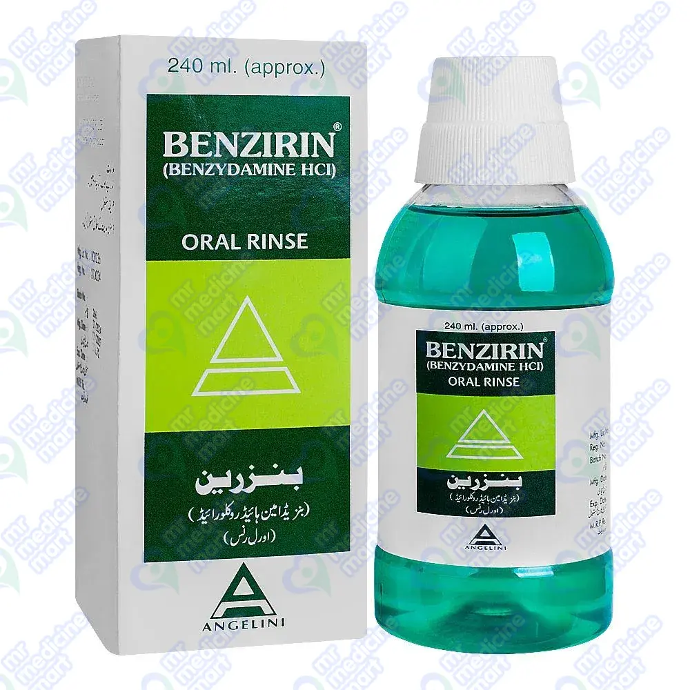 Benzirin Oral Rinse Solution 240ml
