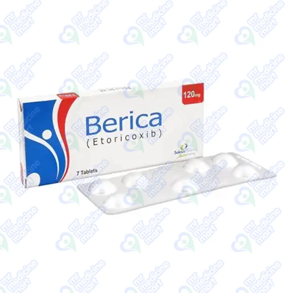 Berica 120mg Tablet 7 'S