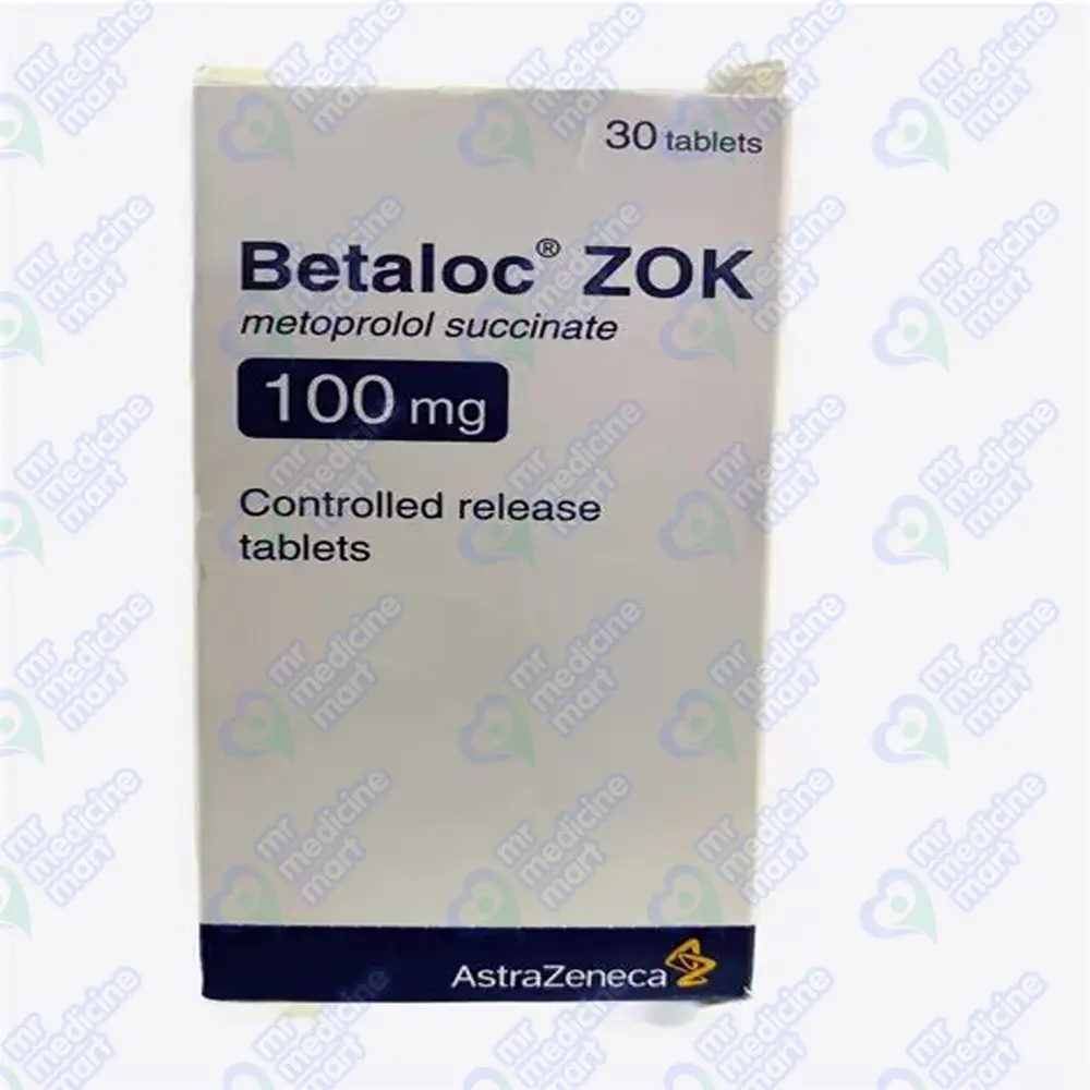 Betaloc ZOK 100mg Tablet 10 'S