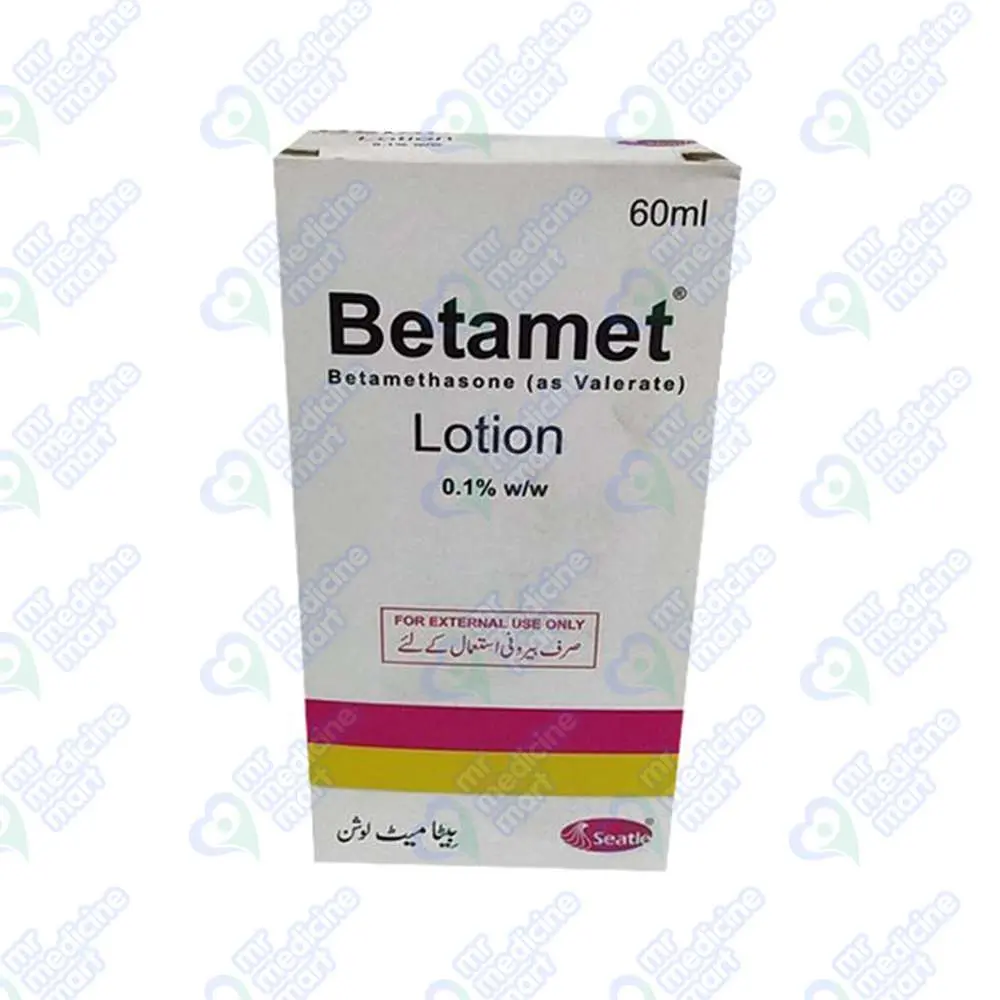 Betamet 60ml Lotion 0.1% w/w