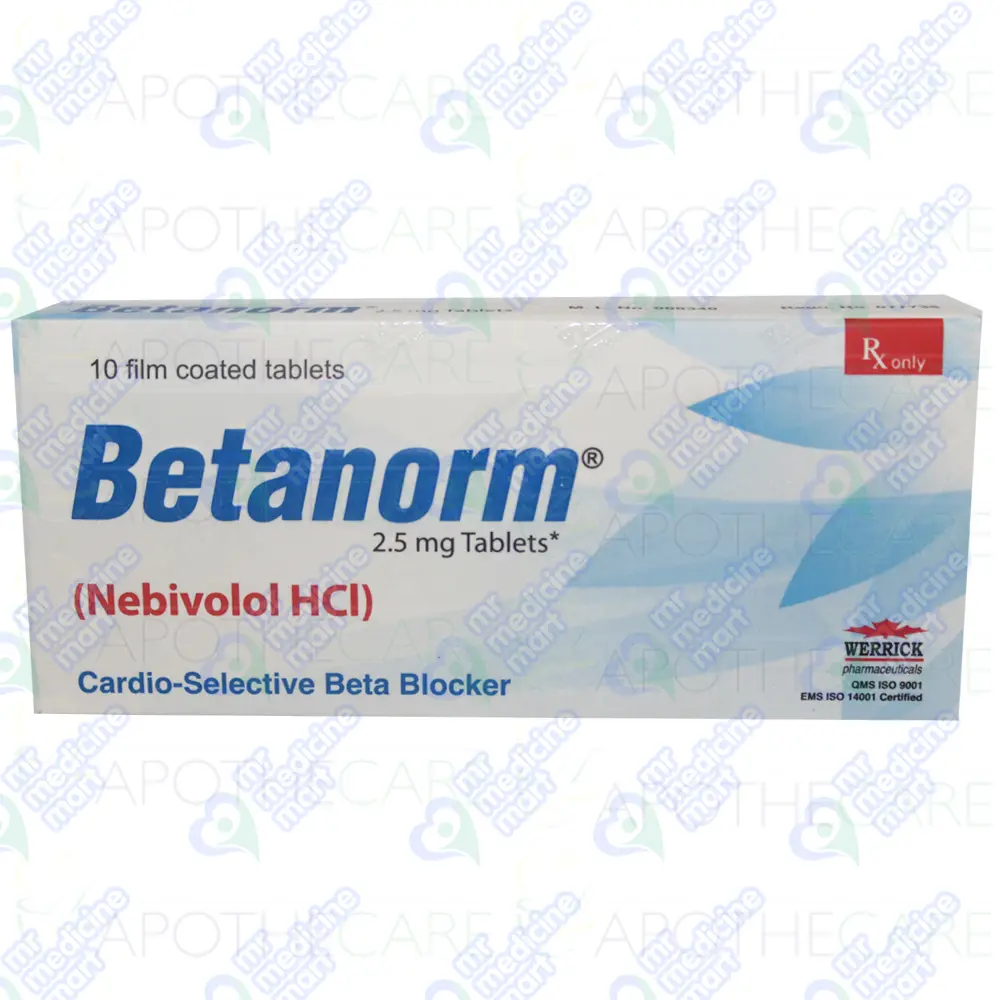 Betanorm 2.5 Mg Tablet