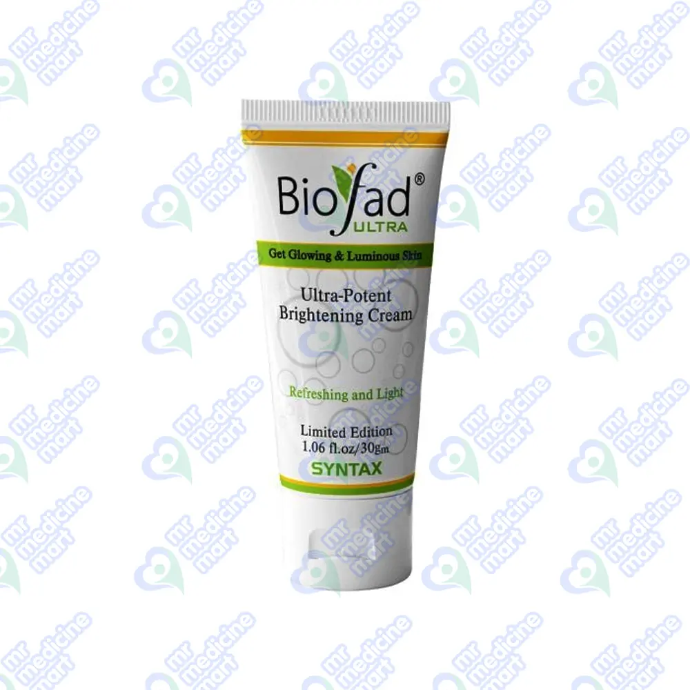 Biofad Ultra Skin Lightening Cream 30gm