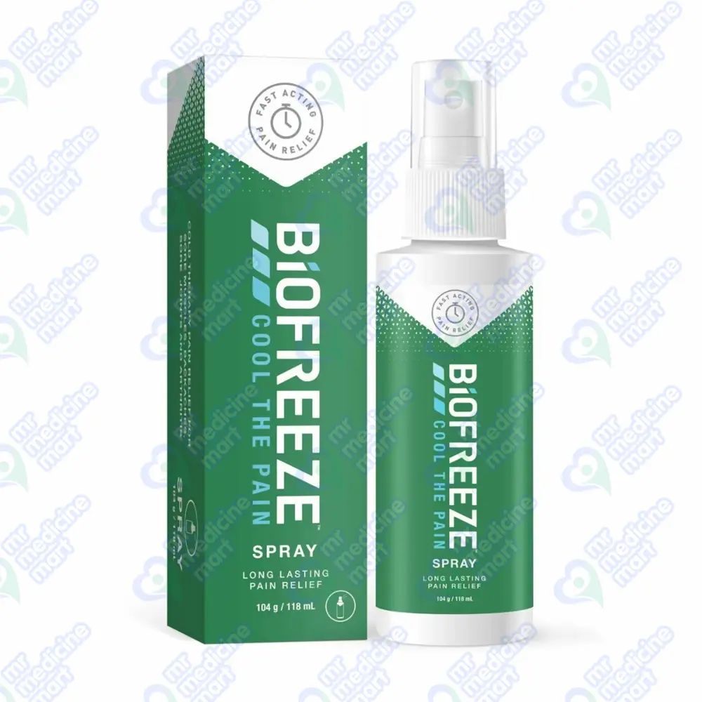 Biofreeze Pain Relieving Spray 118 ml