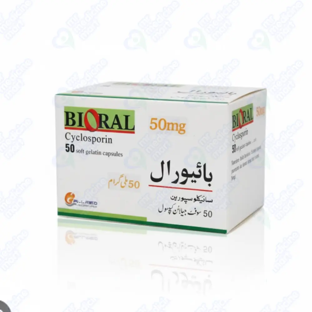 Bioral 50mg Capsule 50's