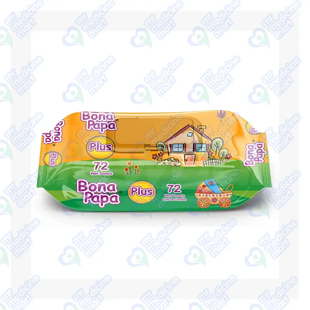 Bona Papa Wipes 72 'S