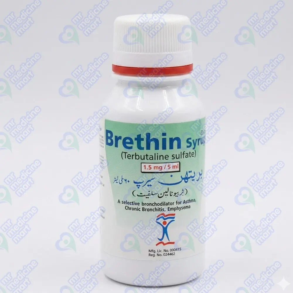 Brethhin 1.5mg /5ml AlcoholFree Syrup 60ml