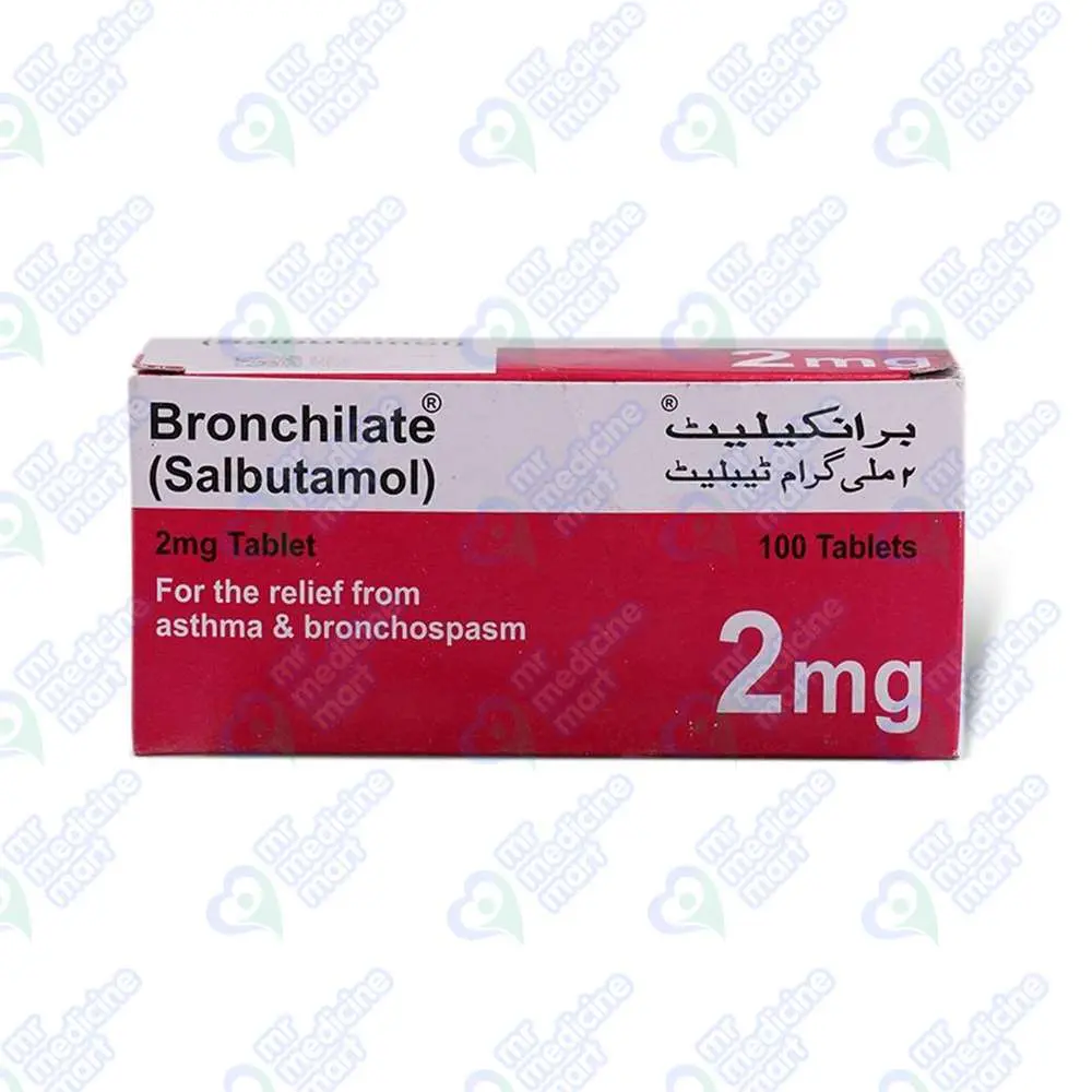 Bronchilate 2mg Tablet 20 'S