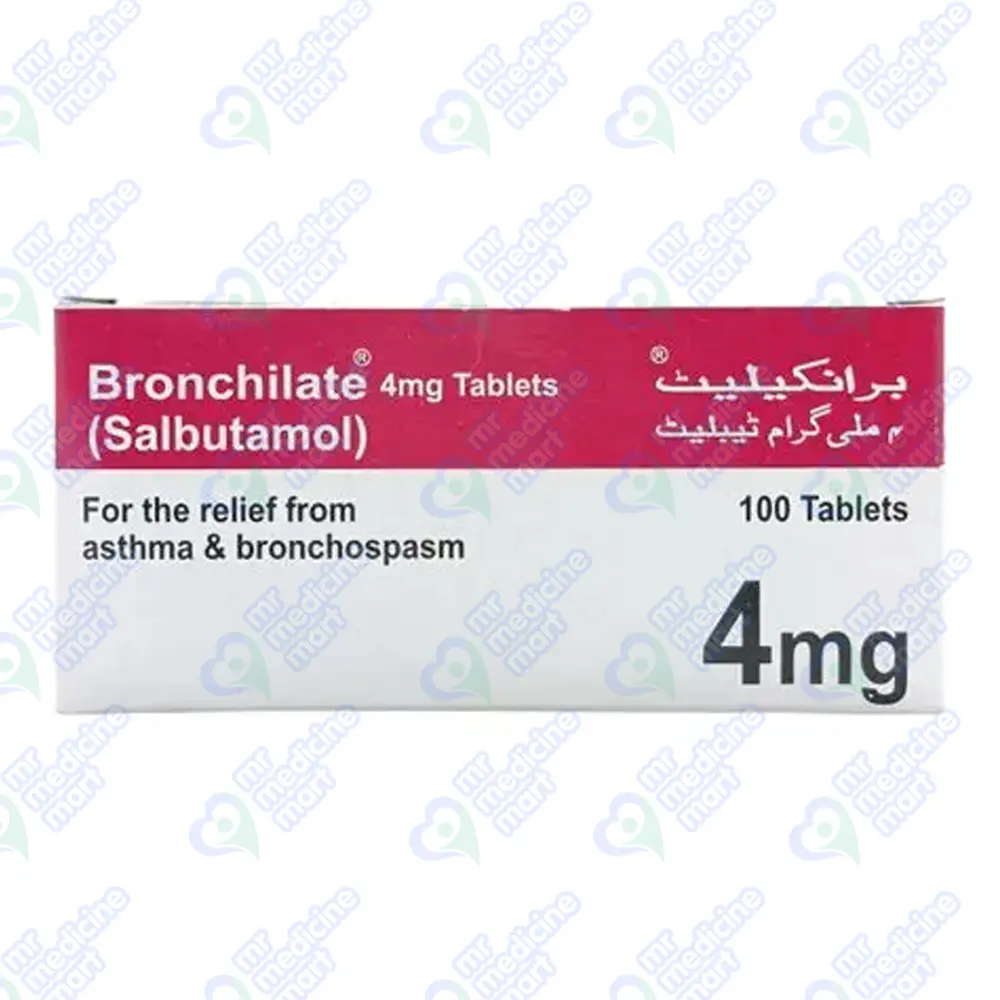 Bronchilate 4mg Tablet 10 'S