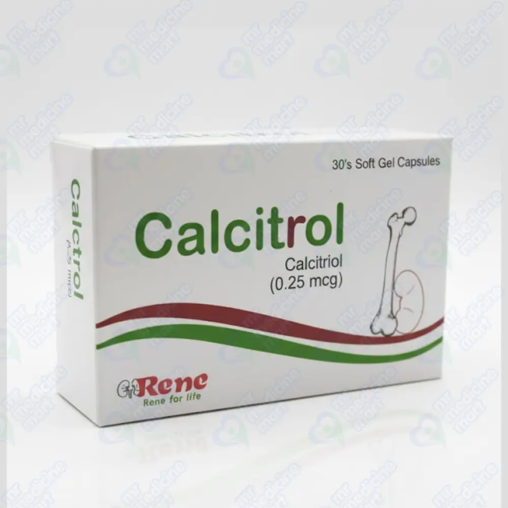 Calcitrol 0.25mg Capsule
