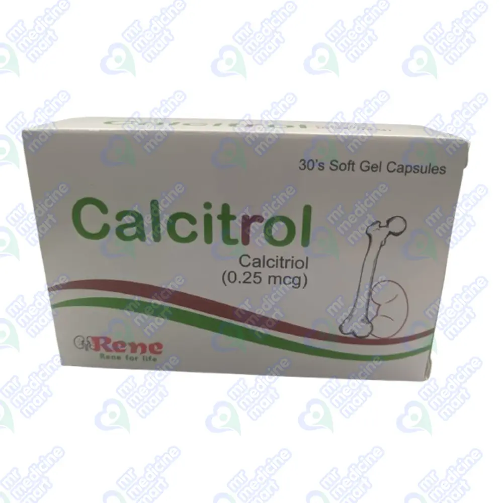 Calcitrol Capsule 0.25mcg 30's