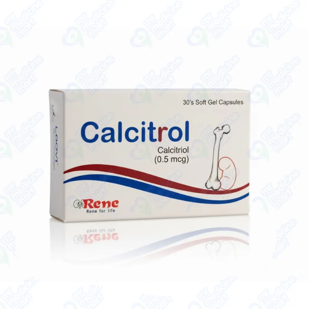 Calcitrol 0.5mcg Capsule 