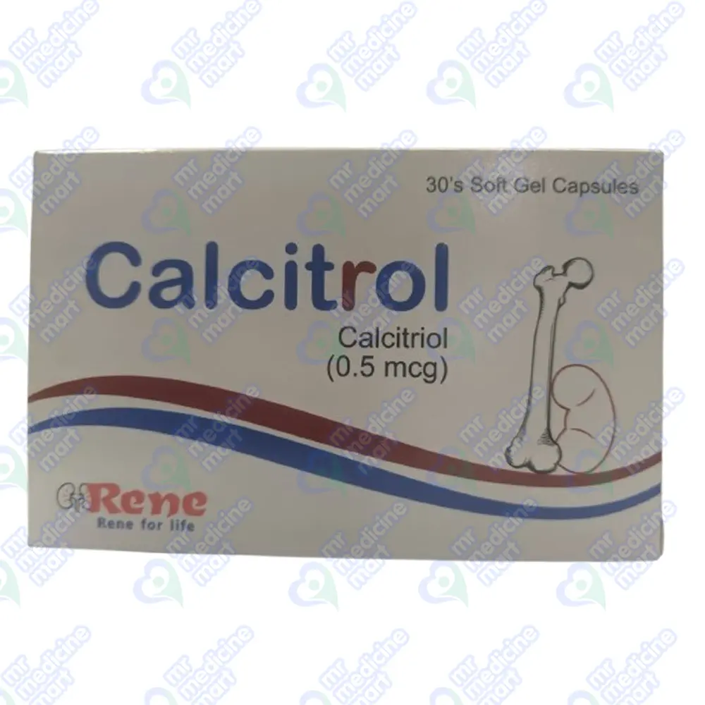 Calcitrol Capsule 0.5mcg 30's