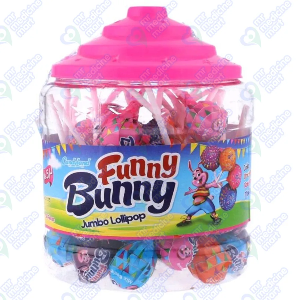 CandyLand Funny Bunny Lollipop