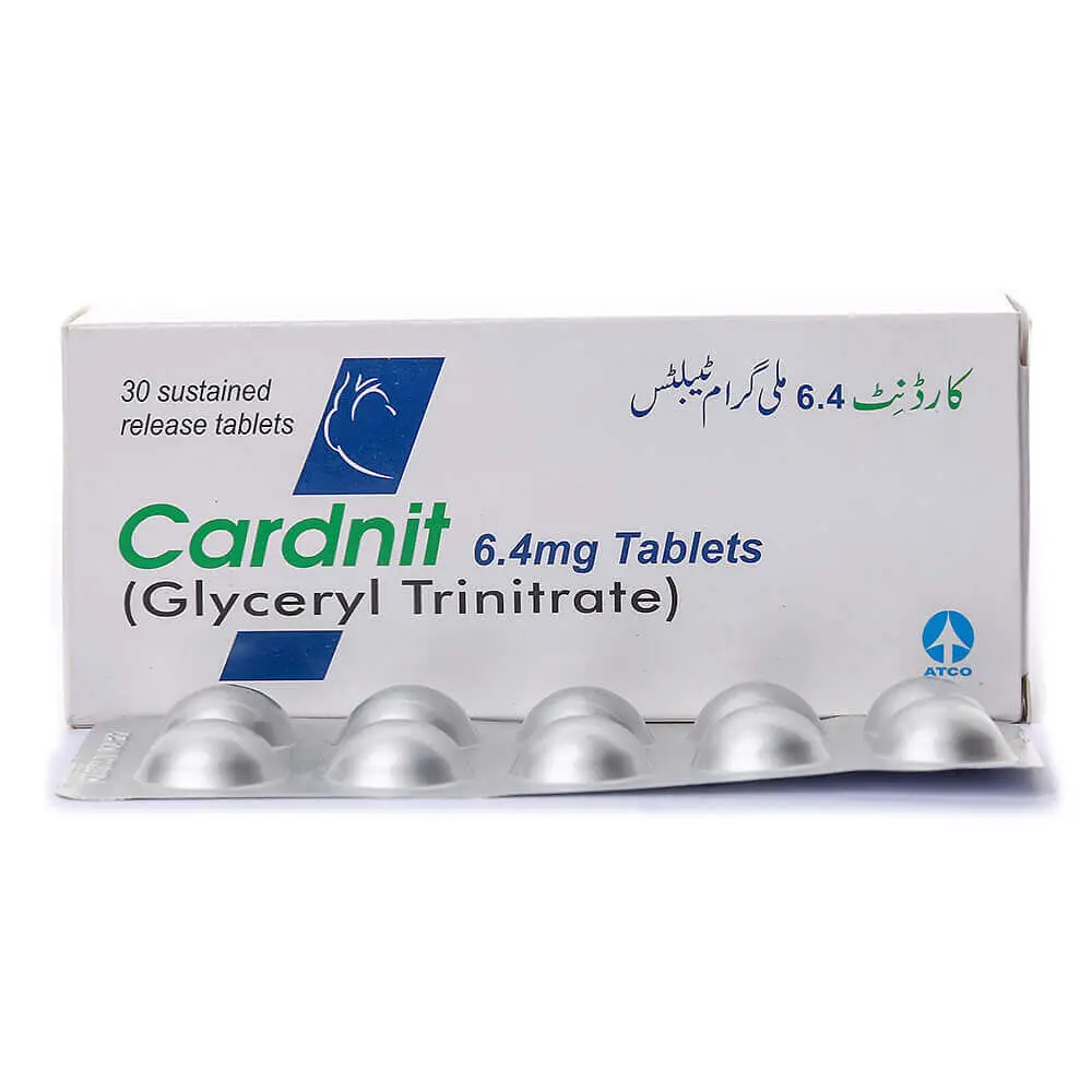 Cardnit 6.4 mg Tablet