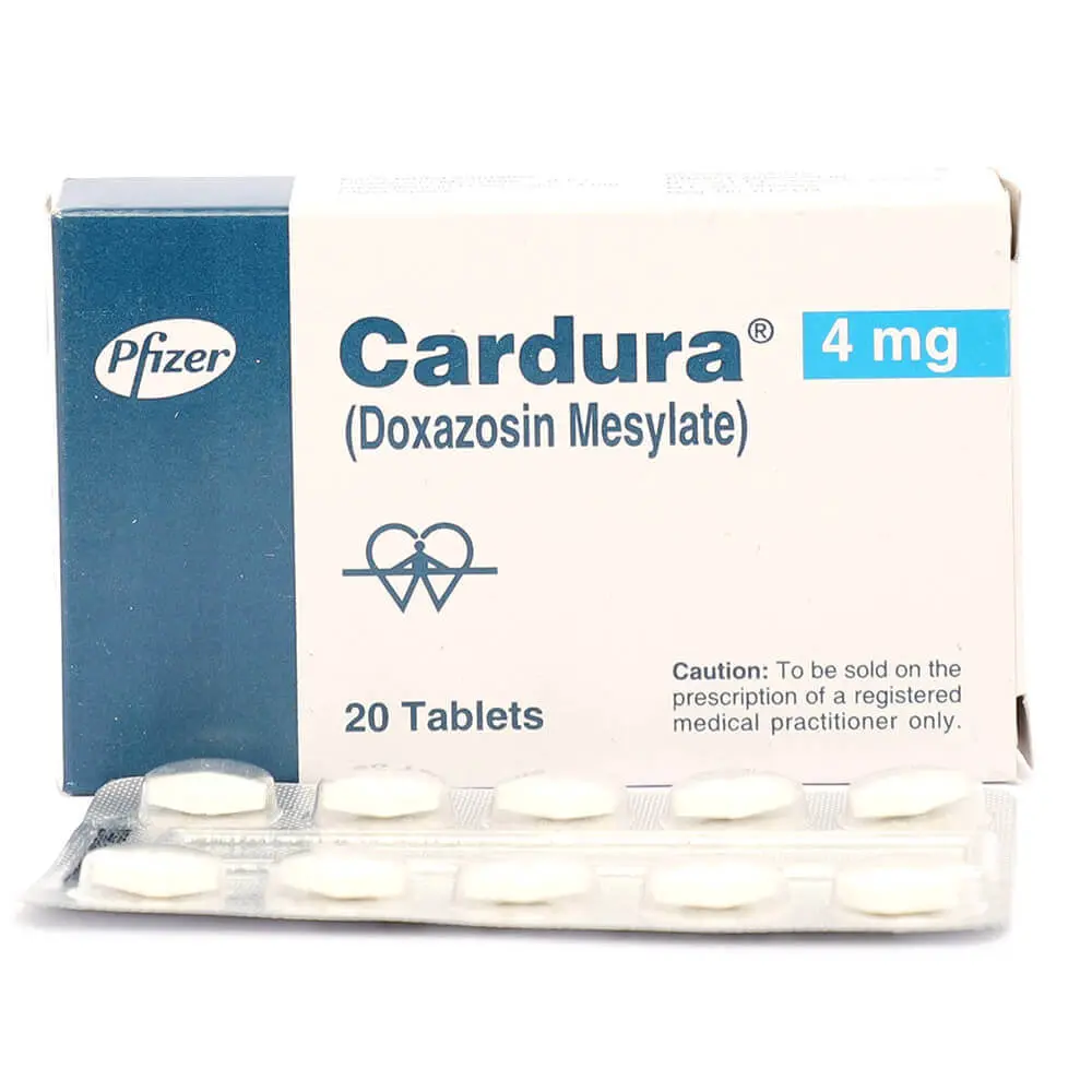 Cardura Tablet 4mg