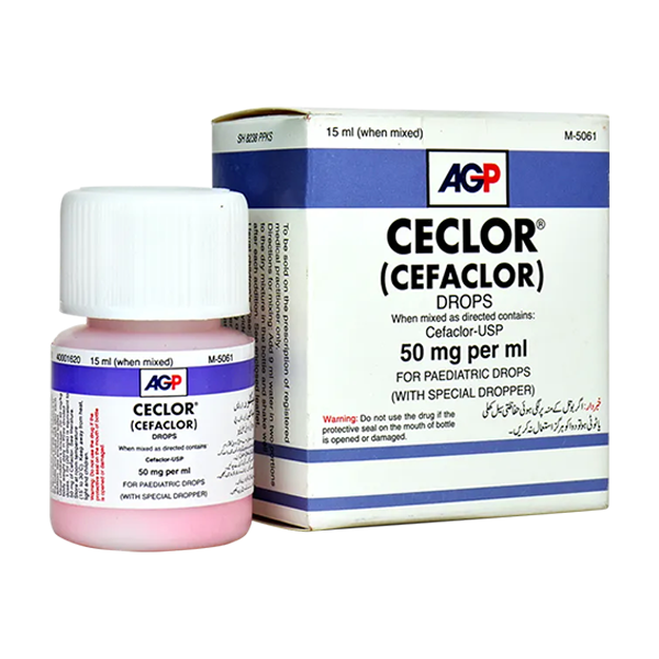 Ceclor 50mg/ml Drop 15 ml