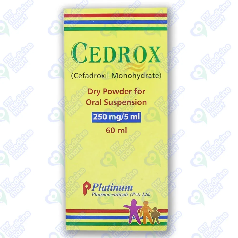 Cedrox 250mg/5ml Suspension 60ml