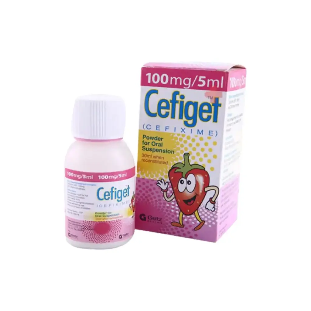 Cefiget 100mg Suspension 30 ml